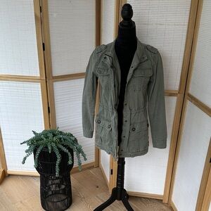 Merona Women's Olive Green Utility Jacket XS
